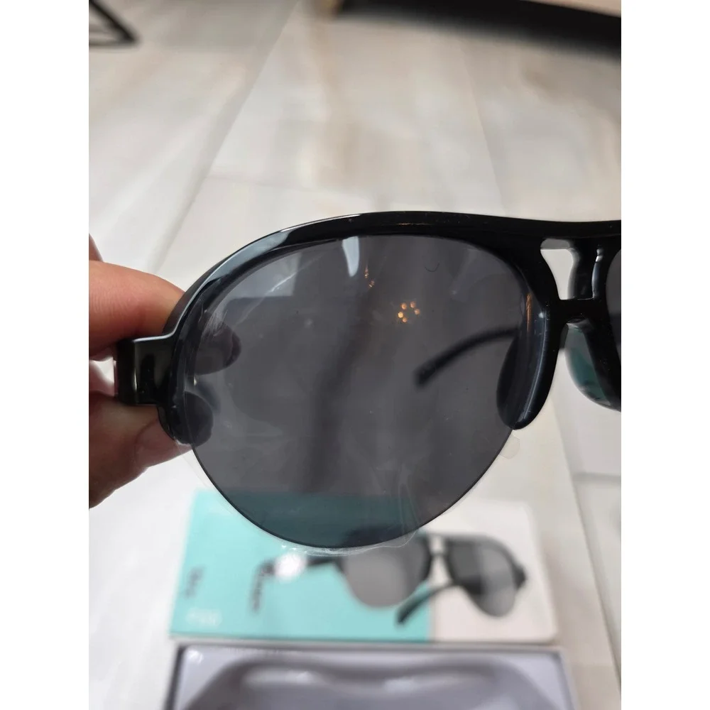 F08 Smart Wireless Audio Sunglasses Bluetooth‎ V5.4 IPX4 Waterproof Aviator A6